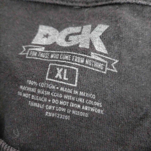 ディージーケー DGK Dripped L/S Tee メンズ JPN:XL