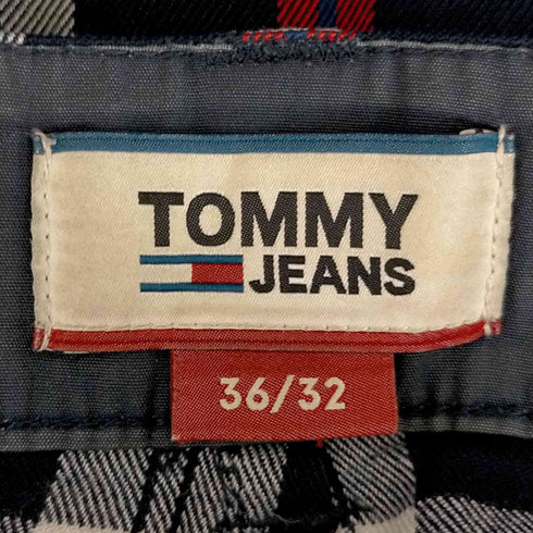 トミージーンズ tommy jeans タータンチェックパンツ メンズ 36/32