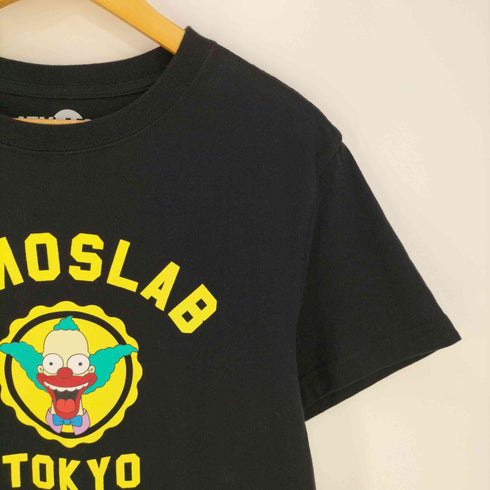 アトモス ラボ ATMOS LAB キャラクタープリント クルーネックTシャツ メンズ JPN:M