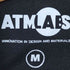 アトモス ラボ ATMOS LAB キャラクタープリント クルーネックTシャツ メンズ JPN:M