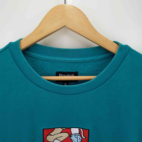 リップンディプ RIPNDIP LOVE IS BLIN CREW SWEATER ラブイズブラインドクルーネックトレーナー メンズ XL