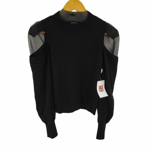 スナイデル snidel シースルーショルダーニットトップス レディース ONE SIZE