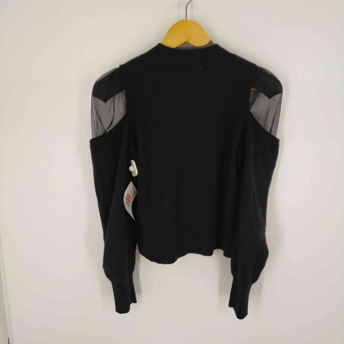スナイデル snidel シースルーショルダーニットトップス レディース ONE SIZE