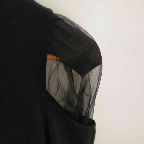 スナイデル snidel シースルーショルダーニットトップス レディース ONE SIZE