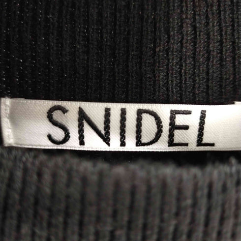 スナイデル snidel シースルーショルダーニットトップス レディース ONE SIZE