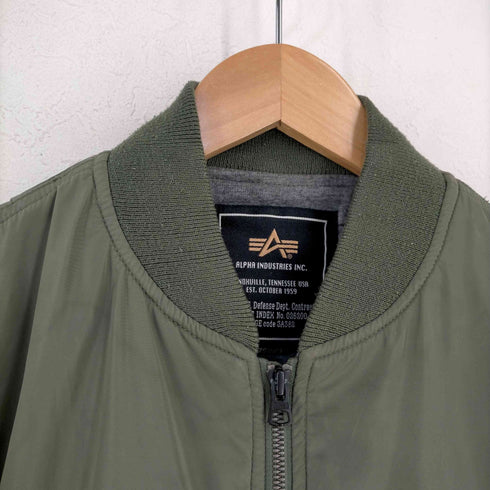 アルファインダストリーズ ALPHA INDUSTRIES MA-1 フライトジャケット メンズ JPN:L