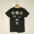 アヴィレックス AVIREX フロントプリント バックパッチ クルーネックTシャツ メンズ import:M