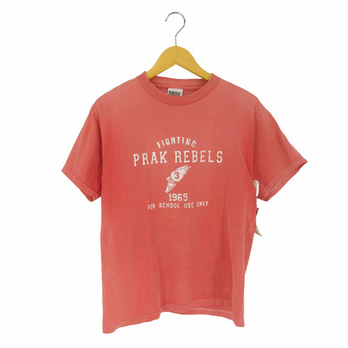 タルテックス TULTEX 90s ダブルステッチ プリント クルーネックTシャツ メンズ import:XL
