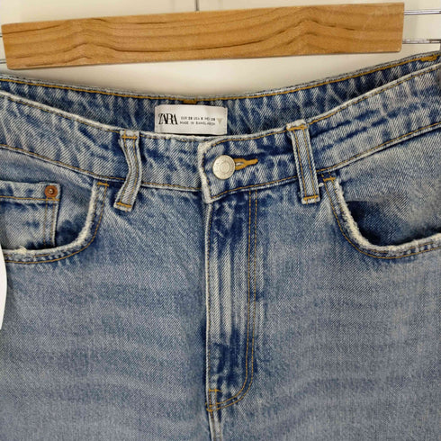ザラ ZARA ワイドデニムパンツ レディース EUR:38