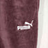 プーマ PUMA 刺繍ロゴ ベロアパンツ レディース JPN:L