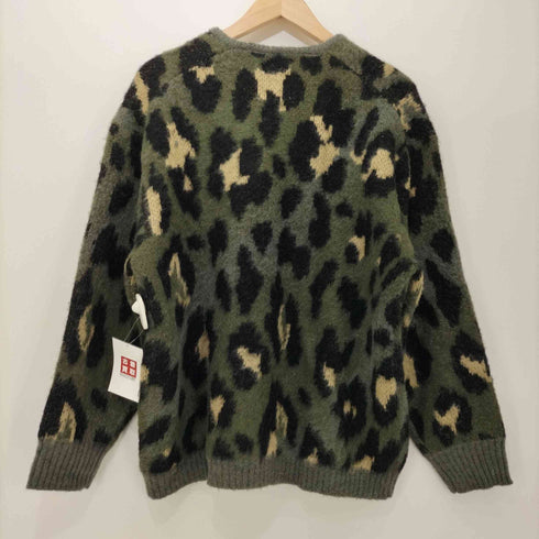 カリフォルニアランチハウス CALIFORNIA RANCH HOUSE モヘアカーディガン レオパード メンズ JPN:M