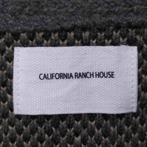 カリフォルニアランチハウス CALIFORNIA RANCH HOUSE モヘアカーディガン レオパード メンズ JPN:M