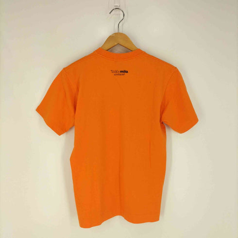 ベイビーマイロ BABY MILO フロントプリント クルーネックTシャツ メンズ JPN:S