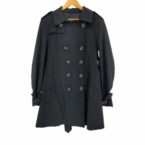 バーバリーロンドン BURBERRY LONDON シャドーチェックトレンチコート レディース L