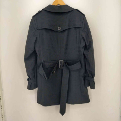 バーバリーロンドン BURBERRY LONDON シャドーチェックトレンチコート レディース L