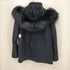 ザラ ZARA ボリュームファー ダッフルコート レディース import:L