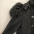 ザラ ZARA ボリュームファー ダッフルコート レディース import:L