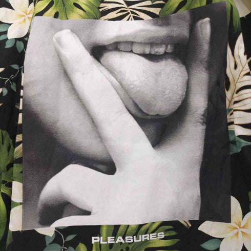 プレジャーズ PLEASURES アロハシャツ バックプリント メンズ