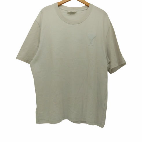 アミアレクサンドルマテュッシ AMI ALEXANDRE MATTIUSSI 2021SS ハートロゴ クルーネックTシャツ メンズ import:XL