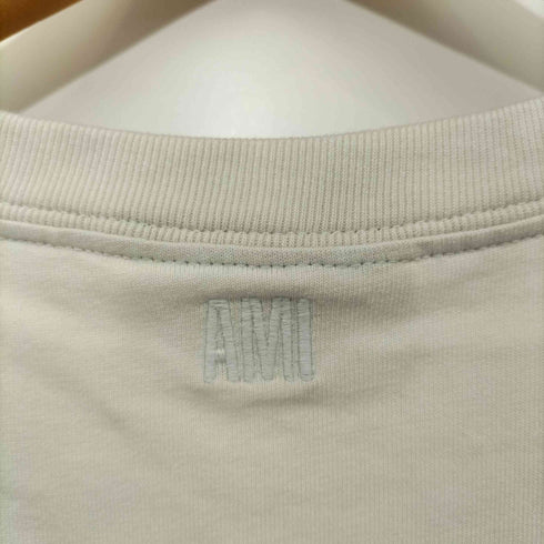 アミアレクサンドルマテュッシ AMI ALEXANDRE MATTIUSSI 2021SS ハートロゴ クルーネックTシャツ メンズ import:XL