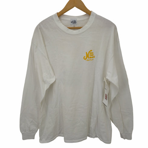 kaoyorinakami バックプリントクルーネックTシャツ メンズ XL