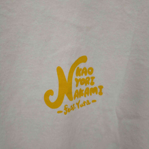 kaoyorinakami バックプリントクルーネックTシャツ メンズ XL