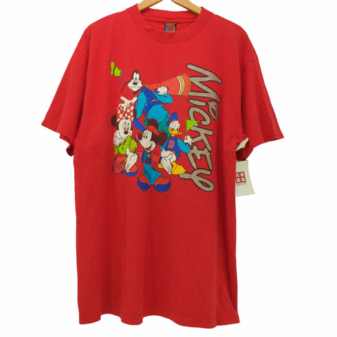 90-2000s 前面プリント クルーネック Tシャツ メンズ JPN:XL