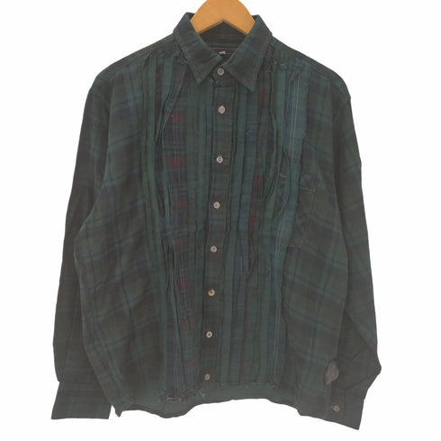 リビルドバイニードルズ rebuild by needles RIBBON FLANNEL SHIRT メンズ JPN:M
