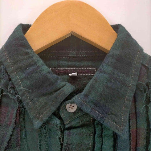 リビルドバイニードルズ rebuild by needles RIBBON FLANNEL SHIRT メンズ JPN:M