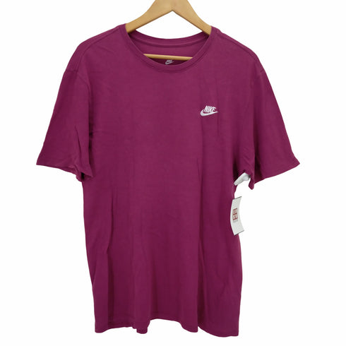 ナイキ NIKE ワンポイント刺繍クルーネックTシャツ メンズ