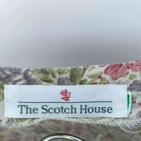 ザスコッチハウス The Scotch House 花柄 シャツ ブラウス スカート セットアップ レディース
