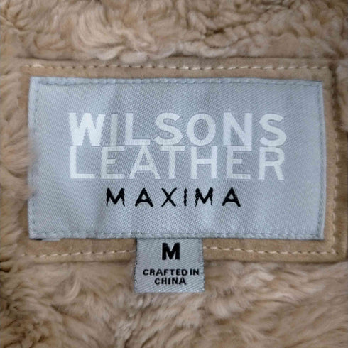 willsons leather スウェードボアジャケット レディース JPN:M