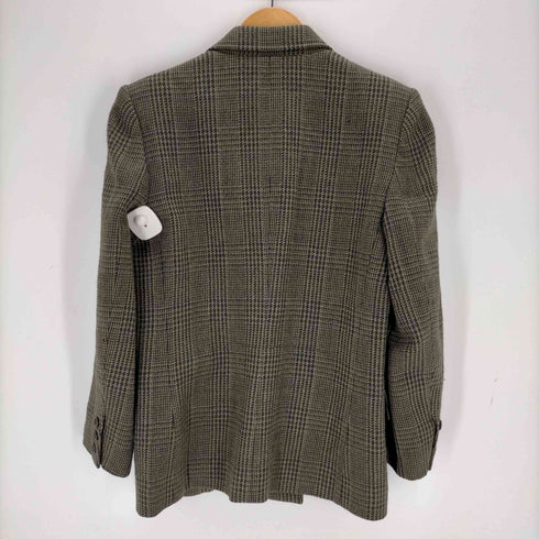 カルバンクライン CALVIN KLEIN チェック柄 ダブルジャケット レディース JPN:L