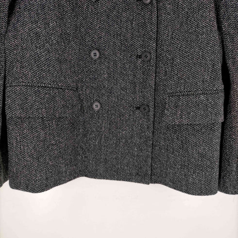カルバンクライン CALVIN KLEIN ウール混ダブルテーラードジャケット レディース 6