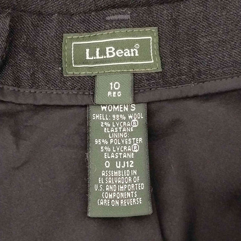 エルエルビーン L.L.Bean ウール台形スカート レディース 10