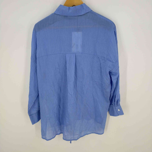 ザラ ZARA ストライプシャツ レディース S
