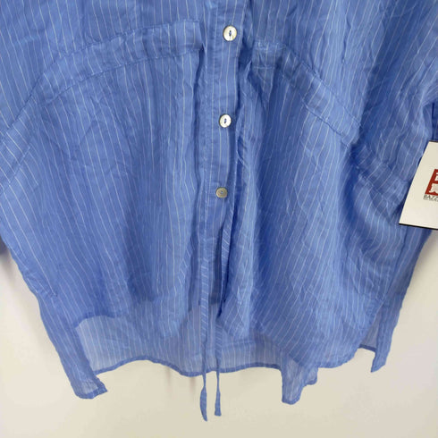 ザラ ZARA ストライプシャツ レディース S