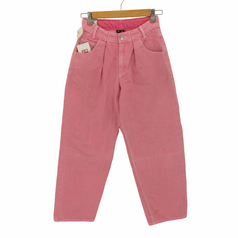 エックスガール X-girl WIDE TAPERED PANT ワイド テーパード カラー デニム パンツ レディース JPN:1