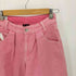 エックスガール X-girl WIDE TAPERED PANT ワイド テーパード カラー デニム パンツ レディース JPN:1
