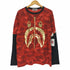 アベイシングエイプ A BATHING APE ゴールド シャーク ABC CAMO レイヤード ロングスリーブ Tシャツ メンズ JPN:L