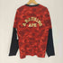 アベイシングエイプ A BATHING APE ゴールド シャーク ABC CAMO レイヤード ロングスリーブ Tシャツ メンズ JPN:L