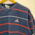 アディダス adidas 90s パフォーマンスロゴ ボーダクルーネックTシャツ メンズ JPN:L