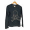 マスターマインド mastermind JAPAN スカルビジュー L/S カットソー メンズ