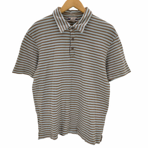 ギャップ Gap 02年製 old ボーダーポロシャツ メンズ JPN:M