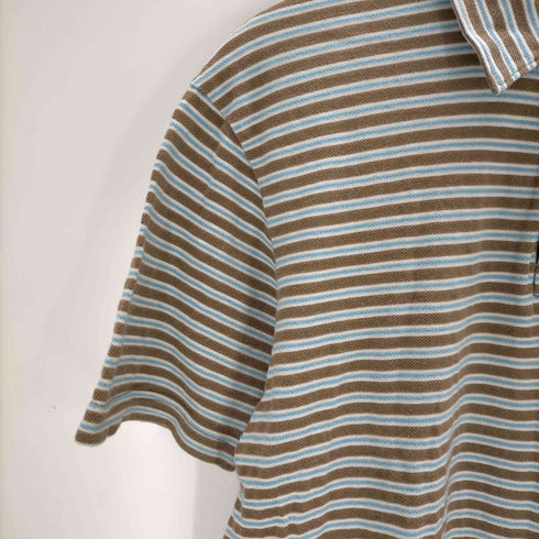 ギャップ Gap 02年製 old ボーダーポロシャツ メンズ JPN:M
