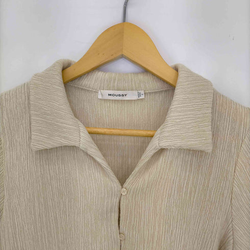 マウジー moussy STRETCH CRAPE シャツ レディース FREE