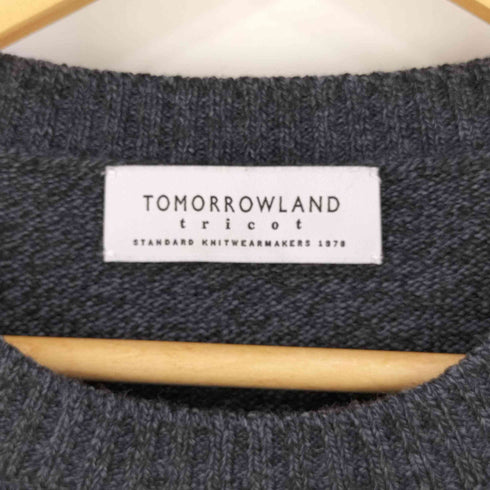 トゥモローランドトリコ TOMORROWLAND tricot メリノベーシック クルーネックプルオーバーニット メンズ JPN:L