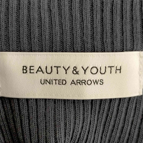 ビューティーアンドユースユナイテッドアローズ BEAUTY & YOUTH UNITED ARROWS コットンテレコラウンドネックロングスリーブカットソー レディース ONE SIZE