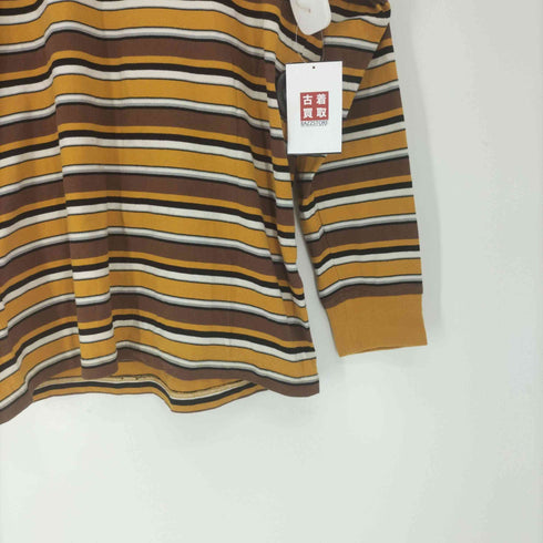 シュプリーム Supreme 15AW Classic Logo Multi Stripe L/S Top メンズ import:M