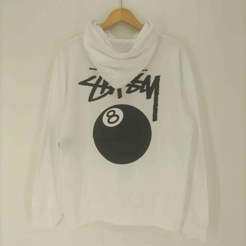 ステューシー Stussy 15SS POOL 新宿 8BALL 両面プリント プルオーバー パーカー メンズ import:L